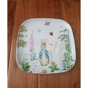 Beatrix Potter Peter Rabbit Melamine Dinner Plate Easter/Spring Set of 4 New
